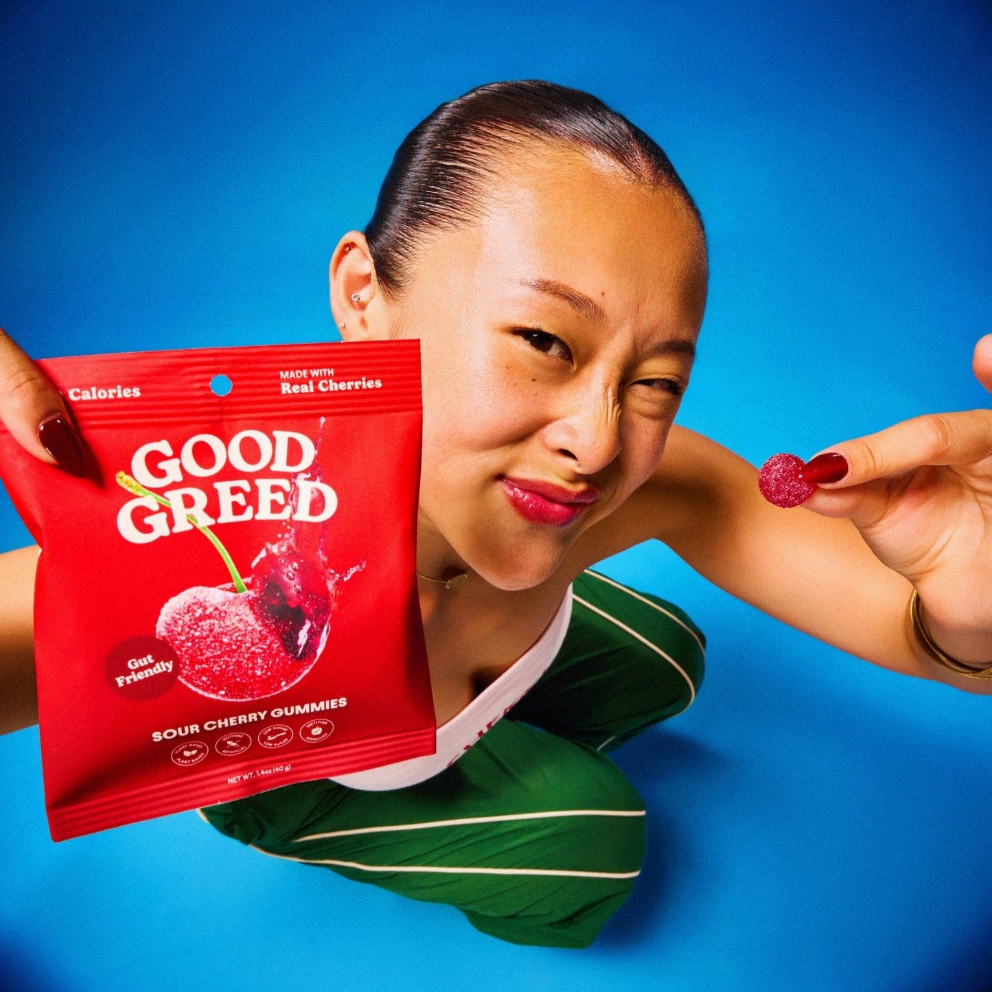 Sour Cherry Gummy Candy