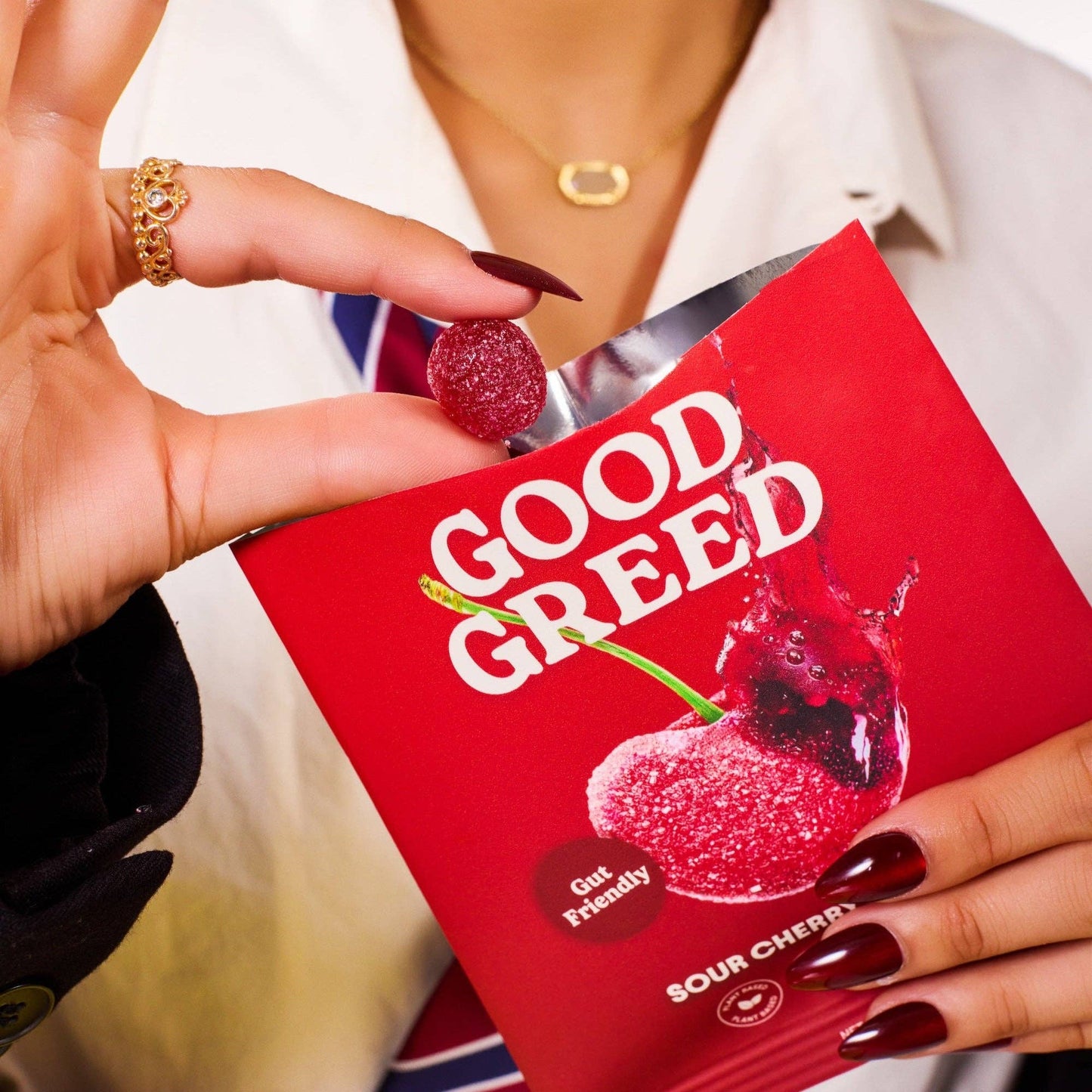 Sour Cherry Gummy Candy